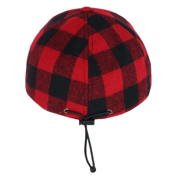 Epoch Hats Company Men's Sherpa Lined Wool Blend Earflap Baseball Cap - Picture 2 of 4